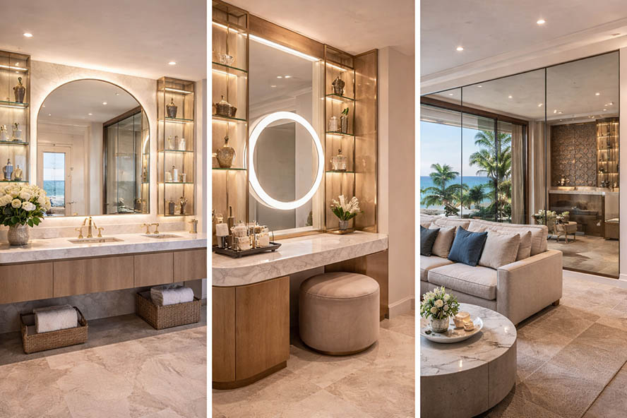 Malibu-Custom-Mirrors-Glass-Shelves-Interior-Feature-Glass